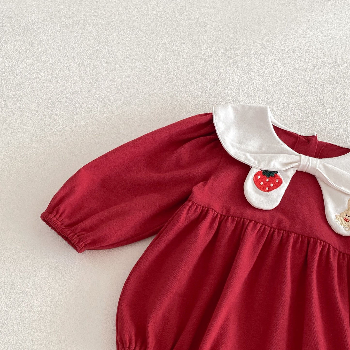 Spring Arrival Baby Girls Long Sleeves Navy Collar Color Patchwork Bodysuit, MyKids-USA®, Bodysuits, MyKids-USA -  -  -  -  -  -  - .