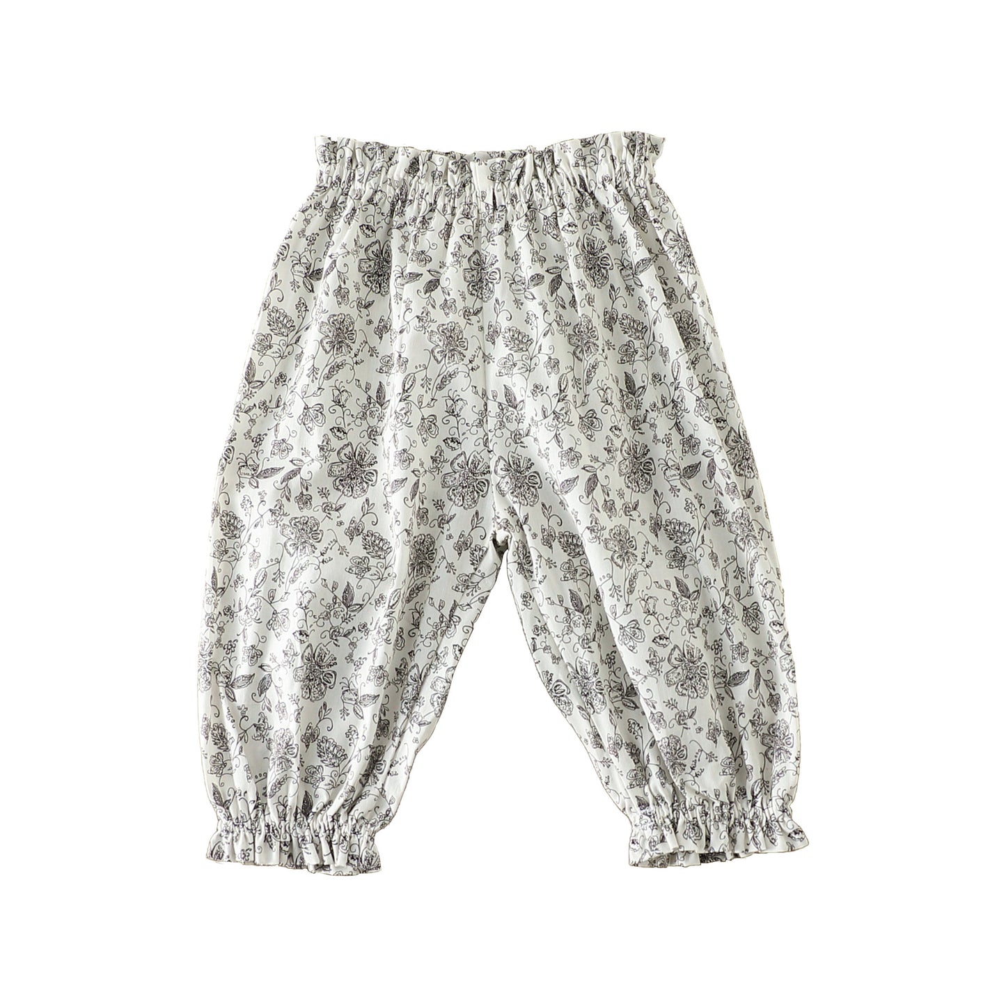 Summer Hot Selling Baby Kids Girls Floral Pattern Thin Breathable Pants – Home Kids Pajamas Trousers, MyKids-USA®, Pajamas, MyKids-USA - Size/Age - 73 (6-9M) - Color - Black -  -  - TR2505192134-A