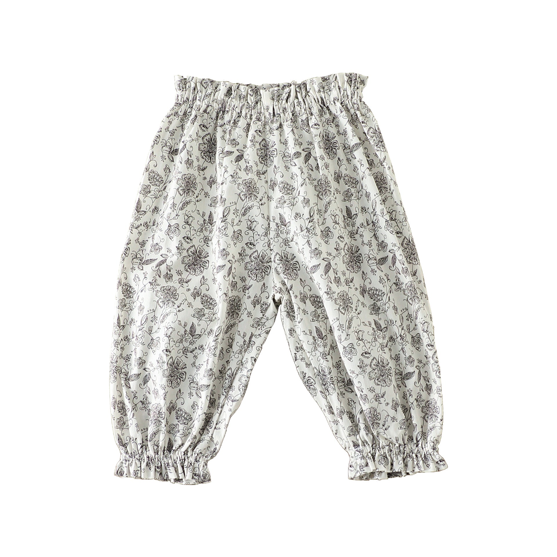 Summer Hot Selling Baby Kids Girls Floral Pattern Thin Breathable Pants – Home Kids Pajamas Trousers, MyKids-USA®, Pajamas, MyKids-USA - Size/Age - 73 (6-9M) - Color - Black -  -  - TR2505192134-A
