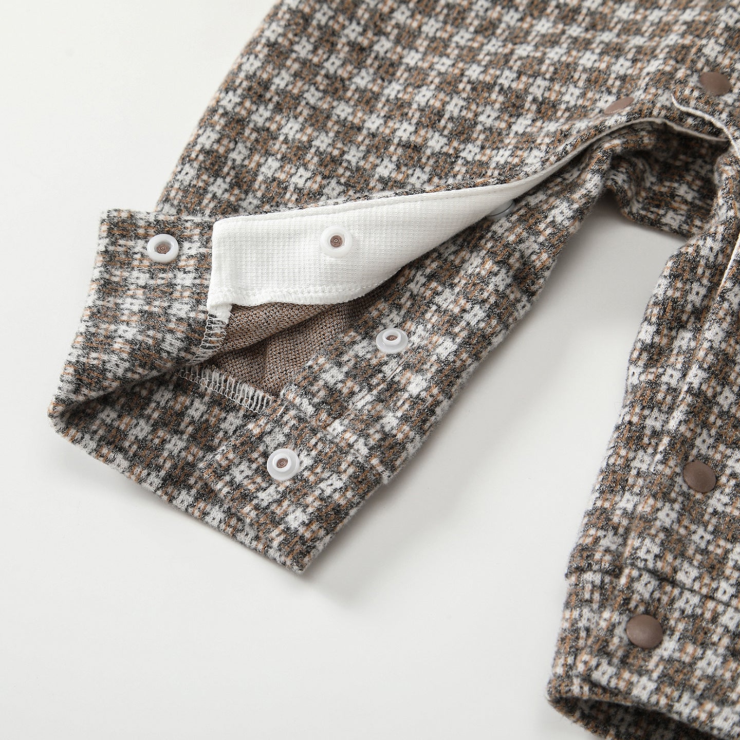 Autumn Hot Selling Baby Boys Color Patchwork Plaid Rompers Bodysuits with Collar, MyKids-USA®, Baby One-Pieces, MyKids-USA -  -  -  -  -  -  - 