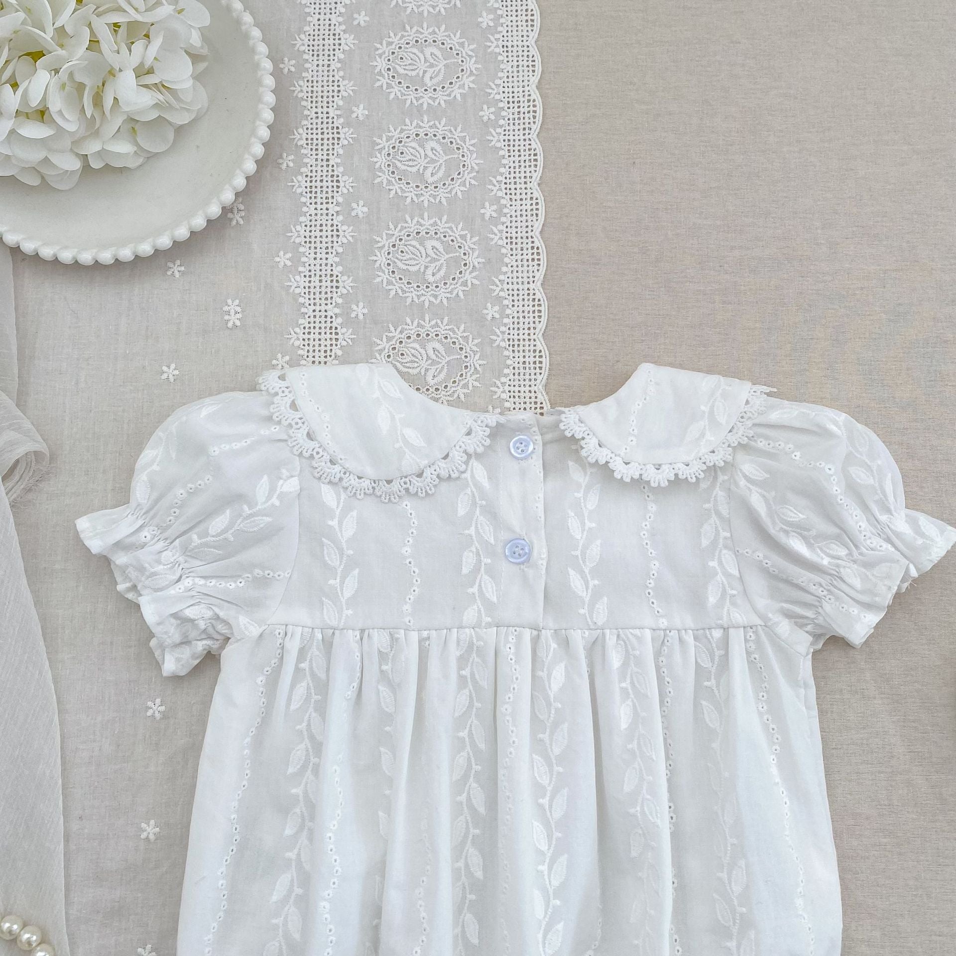 Arrival Summer Flowers Pattern Embroidered Baby Kids Girls Onesies and Clothing Sets – Princess Sister Matching Set, MyKids-USA®, Baby & Children's Outfits, MyKids-USA -  -  -  -  -  -  - .