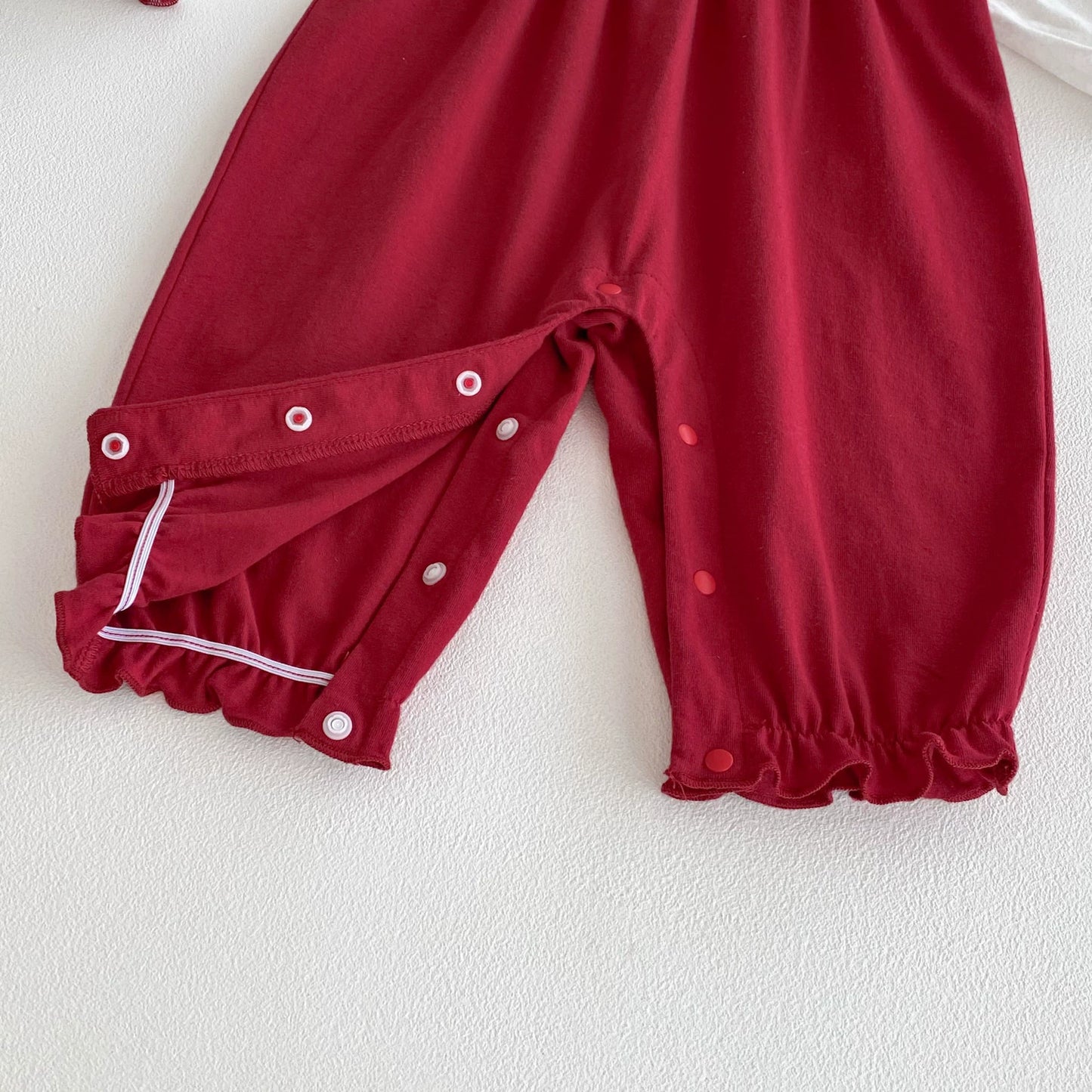 Autumn Arrival Baby Girls Long Sleeves Flowers Embroidered Pattern Collar Color Patchwork Rompers, MyKids-USA®, Baby One-Pieces, MyKids-USA -  -  -  -  -  -  - 