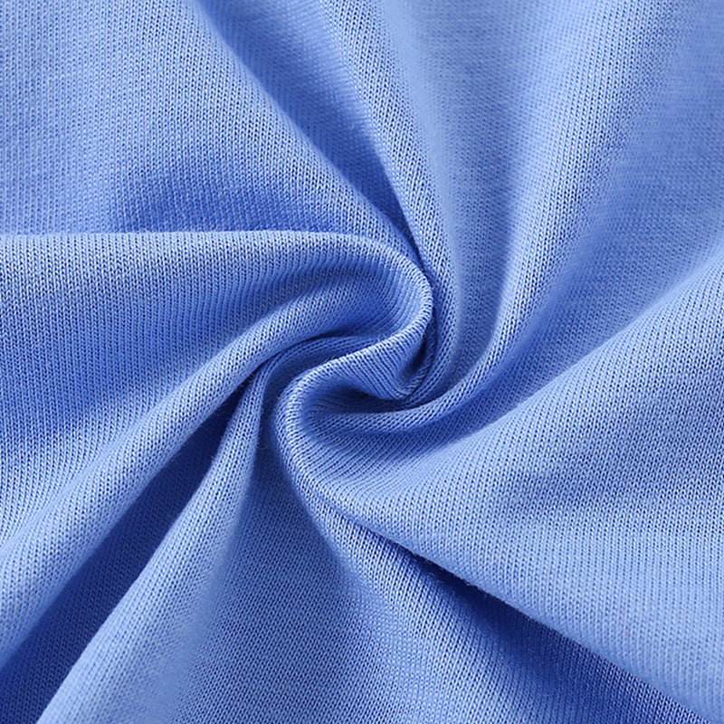 Summer Girls’ Butterfly Pattern Decorated T-shirt in European and American Style, MyKids-USA®, Baby & Toddler Tops, MyKids-USA -  -  -  -  -  -  - 