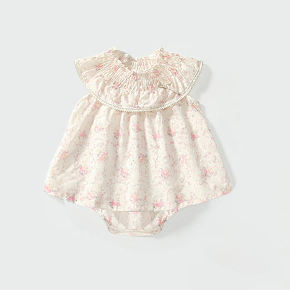 Summer Baby Kids Floral Pattern Sleeveless Top Dress and Bloomers Clothing Set for Girls, MyKids-USA®, Baby & Toddler Dresses, MyKids-USA -  -  -  -  -  -  - 