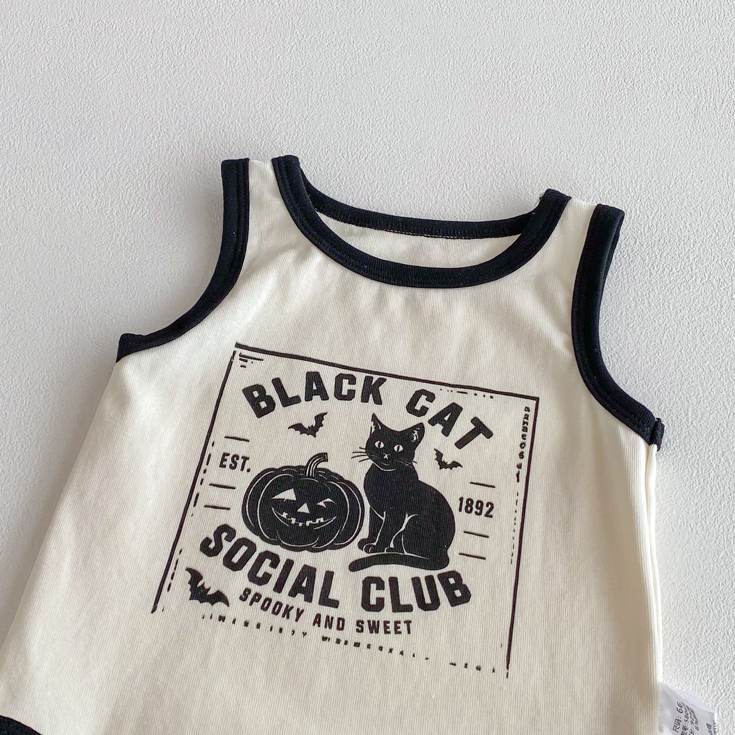 Summer Arrival Baby Unisex Cartoon Pattern Sleeveless Onesies, MyKids-USA®, Bodysuits, MyKids-USA -  -  -  -  -  -  - 