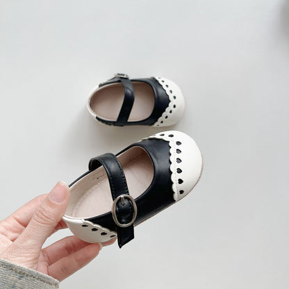 Spring and Summer Baby Girl Fashion Little Hearts Pattern Toddler Soft-Sole Anti-slip Walking Shoes, MyKids-USA®, Baby & Toddler Shoes, MyKids-USA - Size/Age - insole length 11.00 cm - Color - Black -  -  - TR2503182234-A