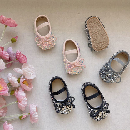 Autumn Baby Girl Sequin Design Toddler Soft-Sole Anti-slip Walking Shoes, MyKids-USA®, Baby & Toddler Shoes, MyKids-USA -  -  -  -  -  -  - 