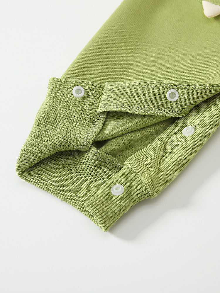 Spring Arrival Baby Cartoon Dragon Pattern Color Patchwork Romper, MyKids-USA®, Baby One-Pieces, MyKids-USA -  -  -  -  -  -  - 