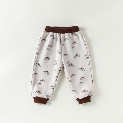 Winter and Autumn Baby Kids Geometric Bread Pattern Long Sleeves Coat and Pants, MyKids-USA®, Baby & Toddler Outfits, MyKids-USA -  -  -  -  -  -  - 