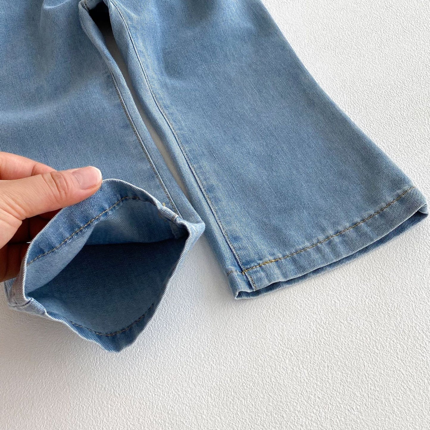 Autumn and Spring Arrival Casual American Style Lace Color Patchwork Denim Pants Wholesale, MyKids-USA®, Jeans, MyKids-USA -  -  -  -  -  -  - 