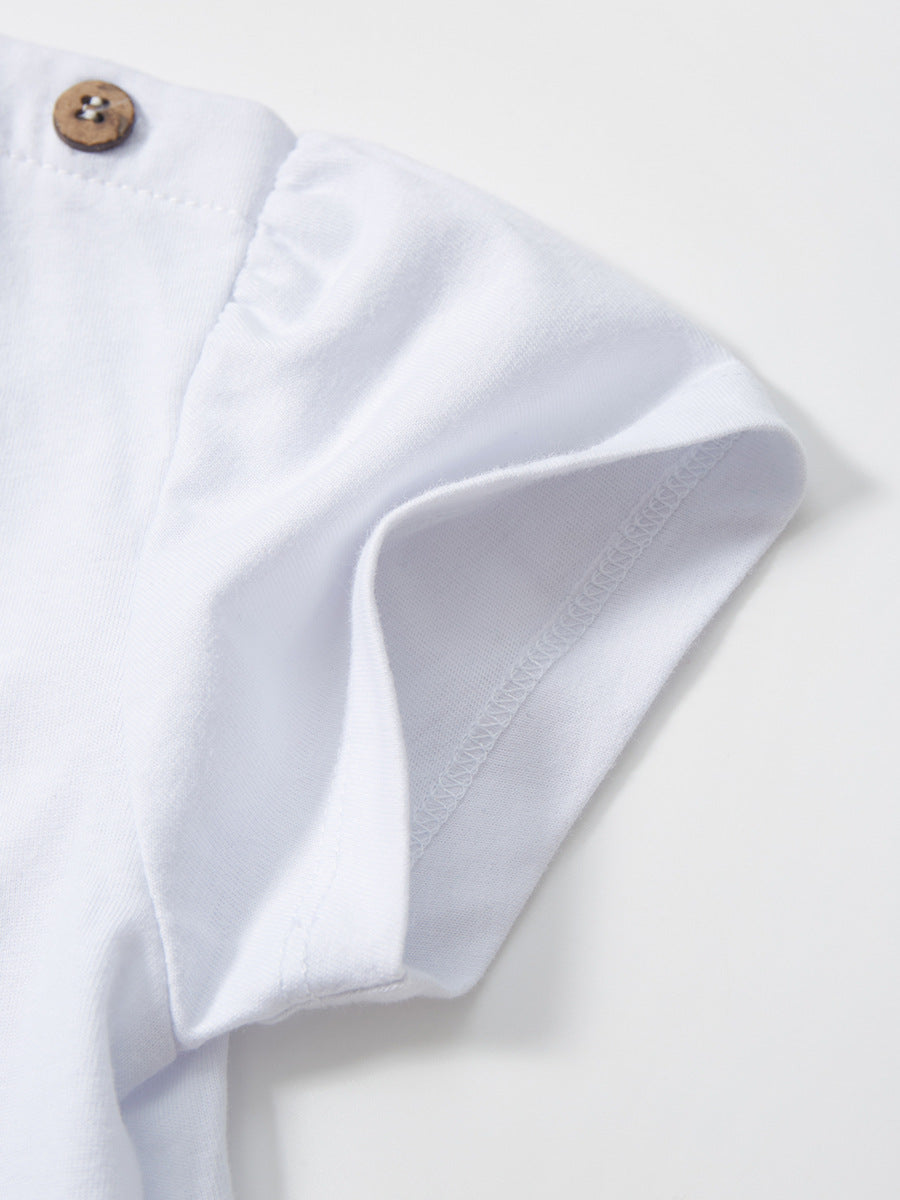 Girls’ Clothing Summer Collection – Dinosaurs And Plants Pattern Children’s T-Shirt Dress, MyKids-USA®, Baby & Toddler Tops, MyKids-USA -  -  -  -  -  -  - 