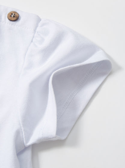 Girls’ Clothing Summer Collection – Dinosaurs And Plants Pattern Children’s T-Shirt Dress, MyKids-USA®, Baby & Toddler Tops, MyKids-USA -  -  -  -  -  -  - 