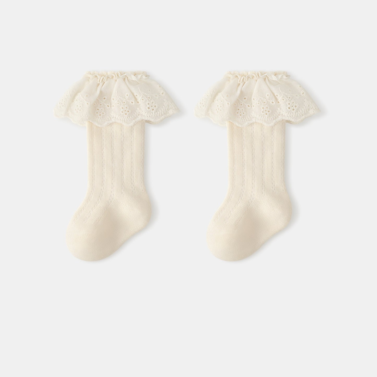 Autumn and Spring Baby Girls Breathable Lace Patchwork Cute Stockings, MyKids-USA®, Baby & Toddler Socks & Tights, MyKids-USA - Size/Age - S (0-1Y) - Color - Apricot -  -  - TR2511222342-A