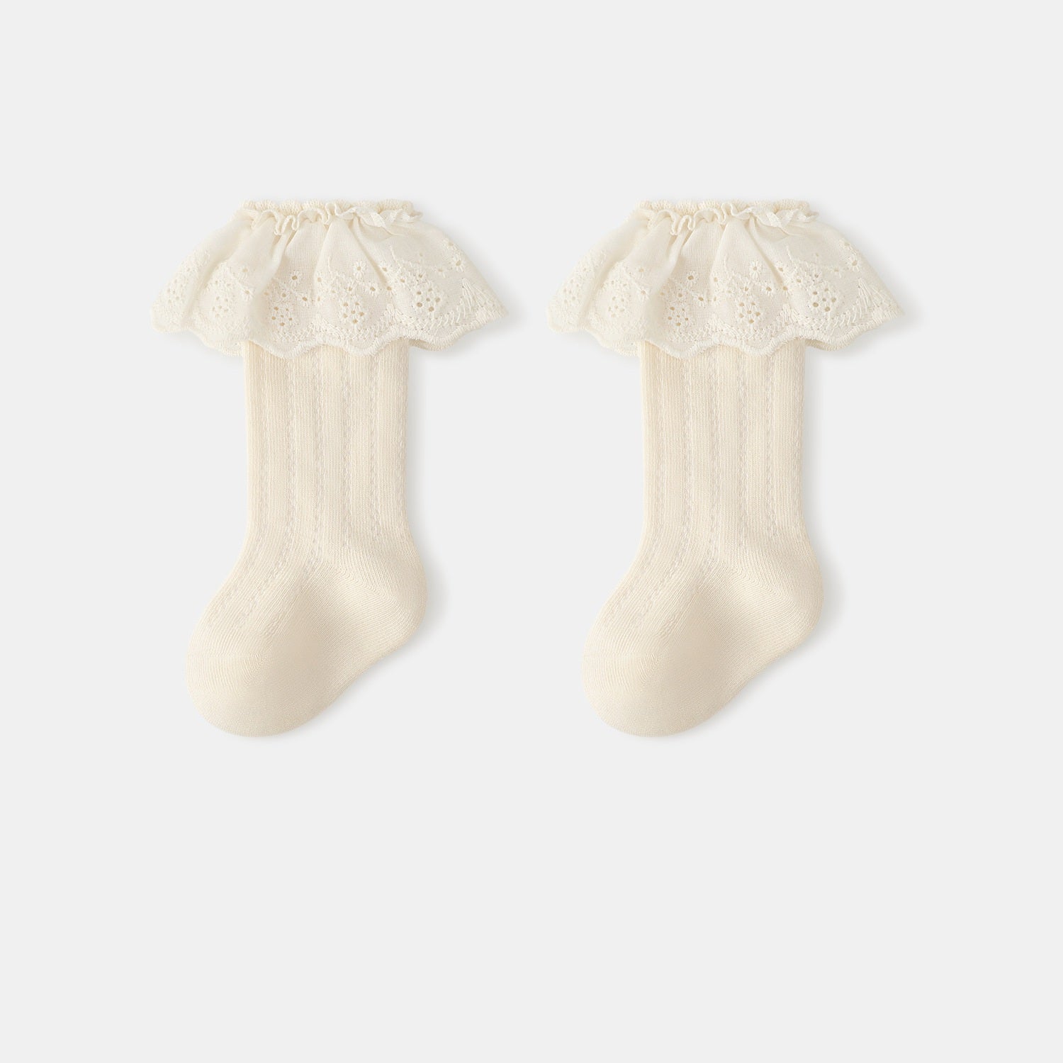 Autumn and Spring Baby Girls Breathable Lace Patchwork Cute Stockings, MyKids-USA®, Baby & Toddler Socks & Tights, MyKids-USA - Size/Age - S (0-1Y) - Color - Apricot -  -  - TR2511222342-A