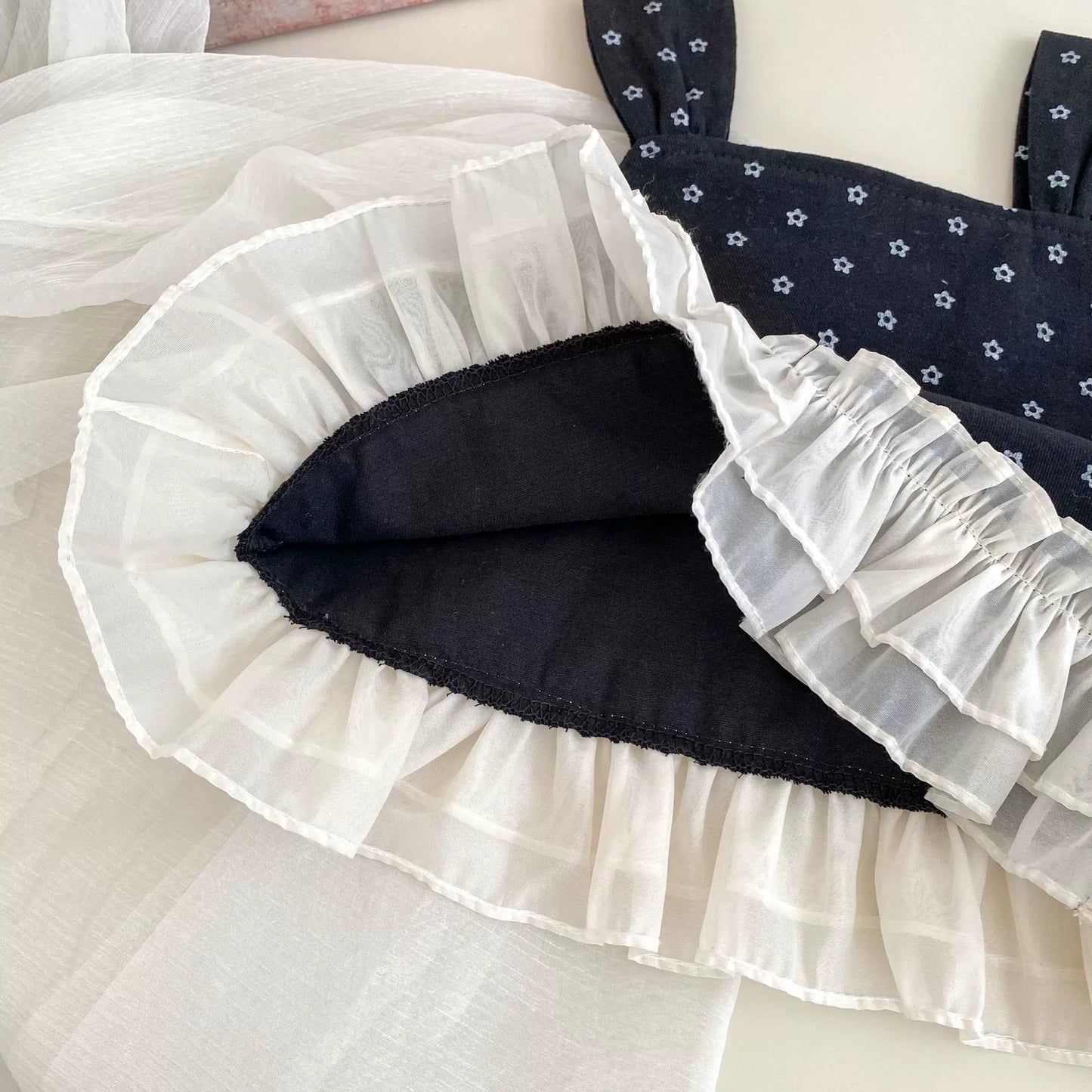 Spring and Autumn Baby Kids Girls Lace Trim Decorated Sleeveless Vest, Plain Long Sleeves Top and Pants Clothing Set, MyKids-USA®, Baby & Toddler Outfits, MyKids-USA -  -  -  -  -  -  - 