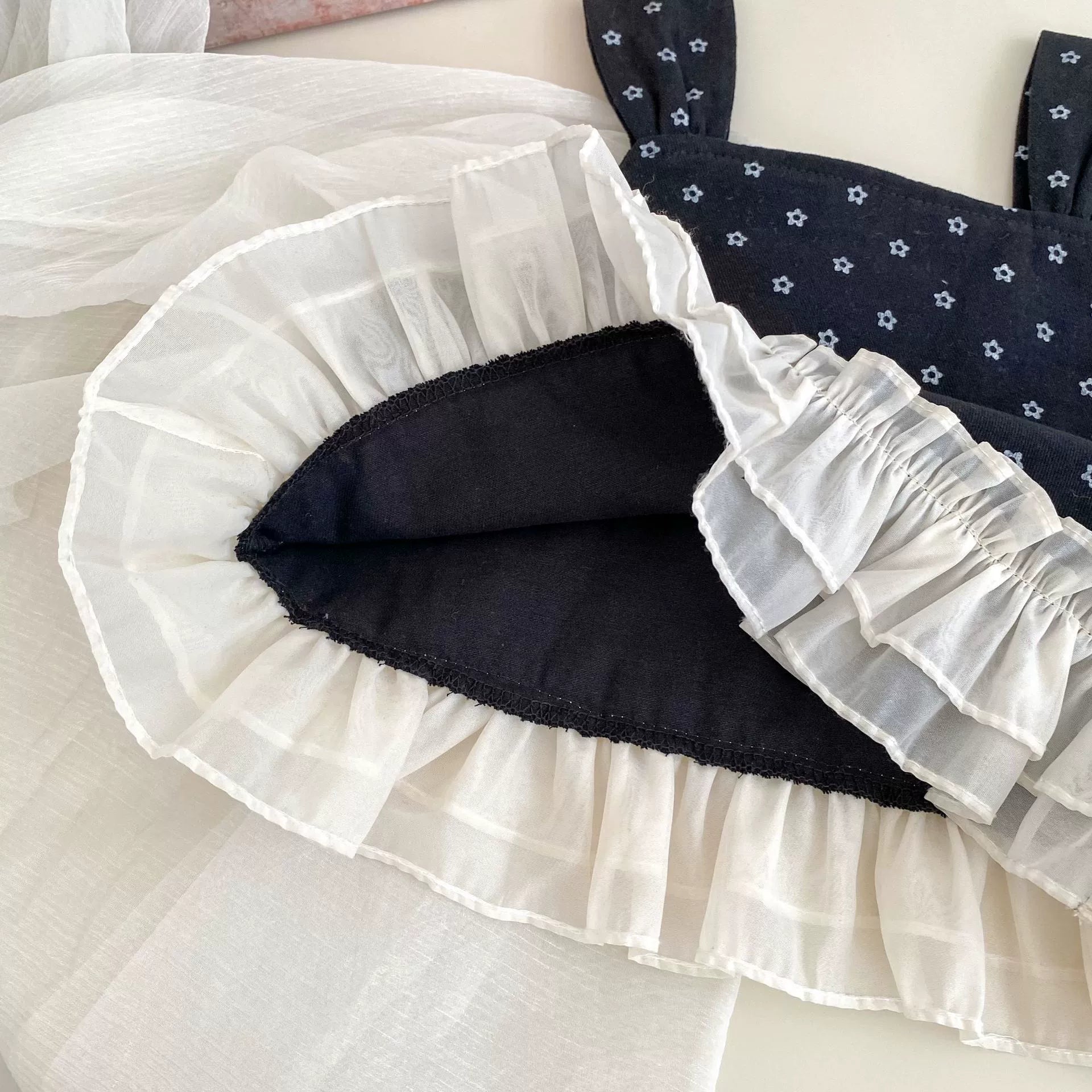 Spring and Autumn Baby Kids Girls Lace Trim Decorated Sleeveless Vest, Plain Long Sleeves Top and Pants Clothing Set, MyKids-USA®, Baby & Toddler Outfits, MyKids-USA -  -  -  -  -  -  - 