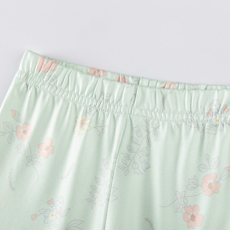 Spring and Autumn Girls Butterfly Cartoon Pattern Long Sleeves Top and Floral Pants Clothing Set, MyKids-USA®, Baby & Toddler Outfits, MyKids-USA -  -  -  -  -  -  - 