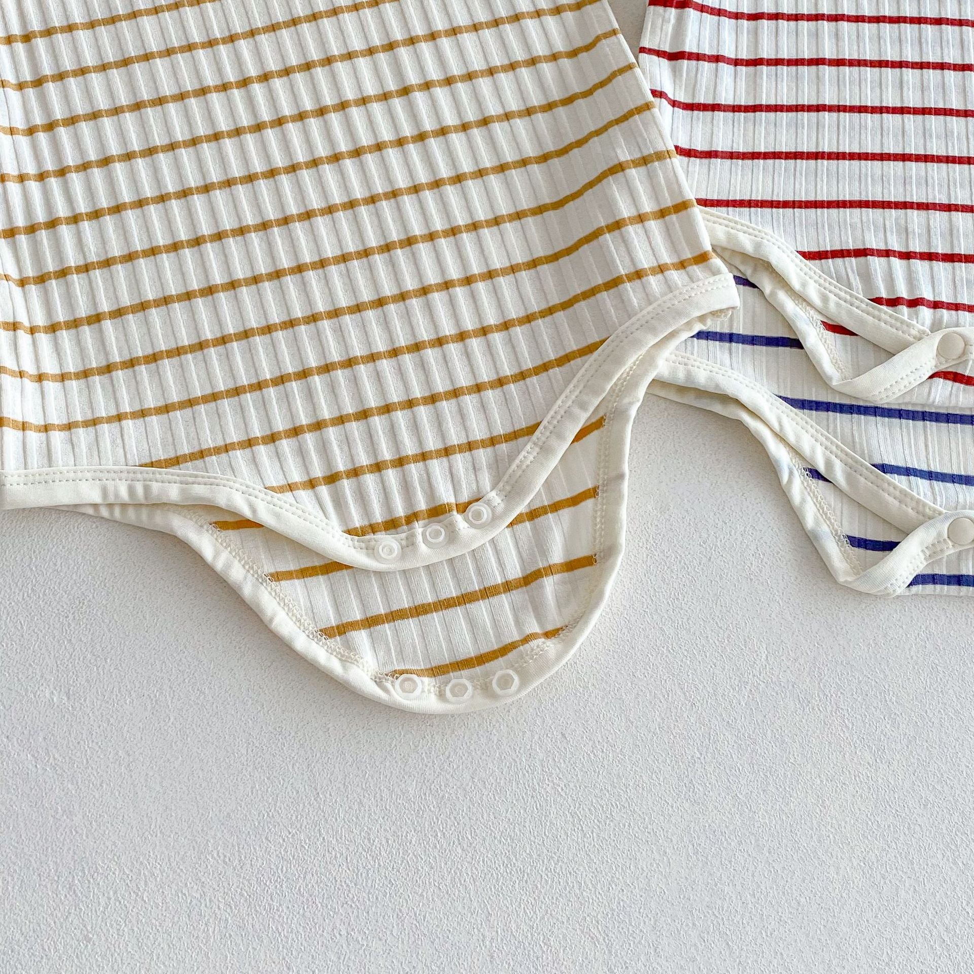 Hot Selling Summer Baby Kids Unisex Striped Pattern Sleeveless Onesies, MyKids-USA®, Baby One-Pieces, MyKids-USA -  -  -  -  -  -  - 