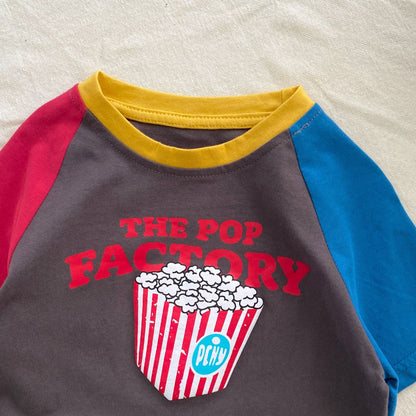 Summer Boys and Girls’ Cartoon and Letters Pattern T-shirt in European and American Style, MyKids-USA®, T-Shirts, MyKids-USA -  -  -  -  -  -  - .