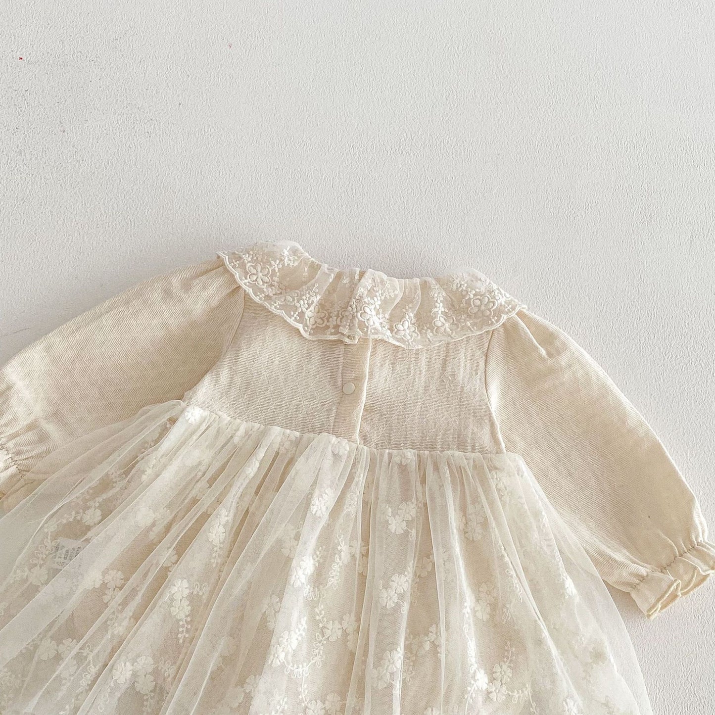 Arrival Winter Baby Girls Floral Tulle Patchwork Design Long Sleeves Onesies Dress, MyKids-USA®, Baby & Toddler Dresses, MyKids-USA -  -  -  -  -  -  - .