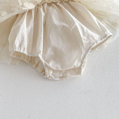Design Summer Baby Kids Girls Fly Sleeves Flowers Pattern Tulle Bodysuit, MyKids-USA®, Baby & Children's One-Pieces, MyKids-USA -  -  -  -  -  -  - .