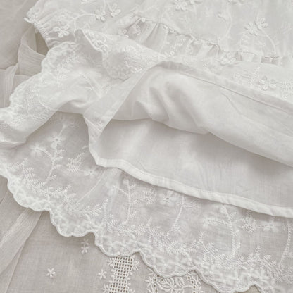 Arrival Spring and Autumn Flowers Pattern Baby Kids Girls Solid Color Onesies and Dress – Princess Sister Matching Set