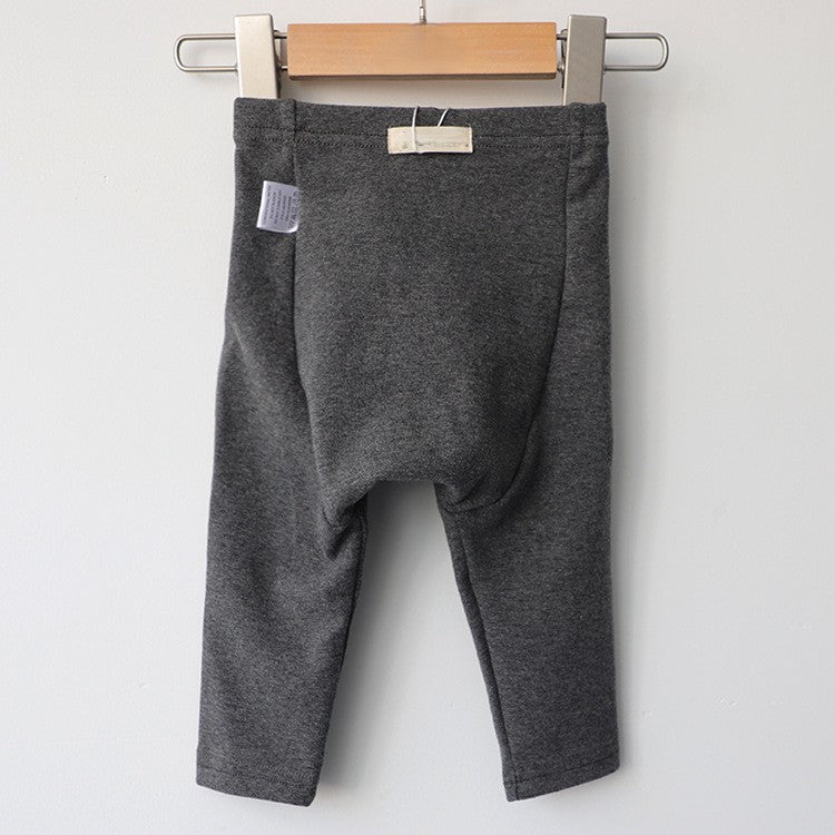 Arrival Spring and Summer Baby Kids Boys and Girls Casual Solid Color Pants