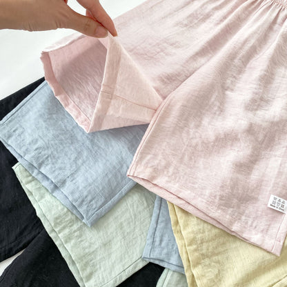 Summer Baby Kids Solid Color Sleeveless Top Vest with Pants Clothing Set for Girls, MyKids-USA®, Baby & Toddler Outfits, MyKids-USA -  -  -  -  -  -  - 