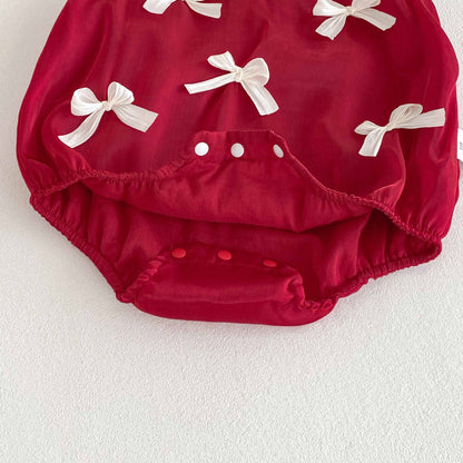 Summer Arrival Baby Girls Cute Butterfly-bows Pattern Sleeveless Onesies, MyKids-USA®, Baby One-Pieces, MyKids-USA -  -  -  -  -  -  - 