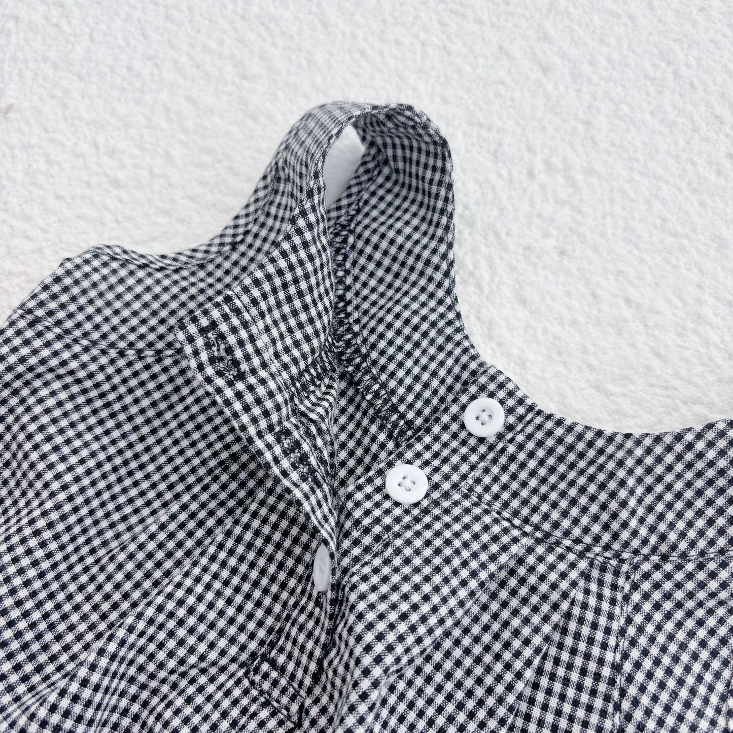 Summer Arrival Baby Unisex Casual Plaid Pattern Sleeveless Rompers, MyKids-USA®, Baby One-Pieces, MyKids-USA -  -  -  -  -  -  - 