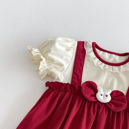 Design Summer Baby Kids Girls Short Sleeves Color Patchwork Bodysuit, MyKids-USA®, Bodysuits, MyKids-USA -  -  -  -  -  -  - .