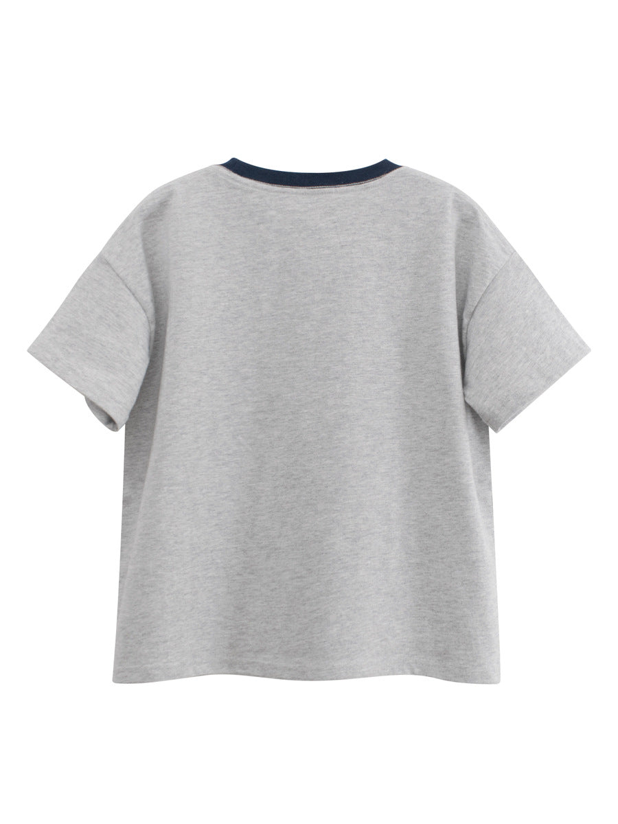 Arrival Letters Print Kids’ T-Shirt in European and American Style for Summer, MyKids-USA®, Baby & Toddler Tops, MyKids-USA -  -  -  -  -  -  - 