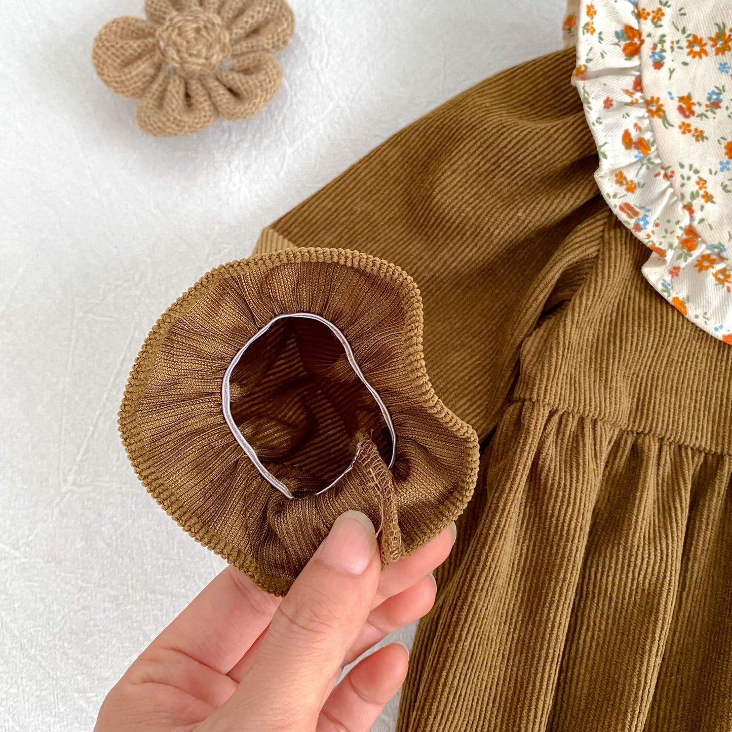 Autumn Hot Selling Baby Girls Vintage Floral Collar Long-sleeved Onesies and Dress – Princess Sister Matching Set, MyKids-USA®, Baby & Toddler Dresses, MyKids-USA -  -  -  -  -  -  - 