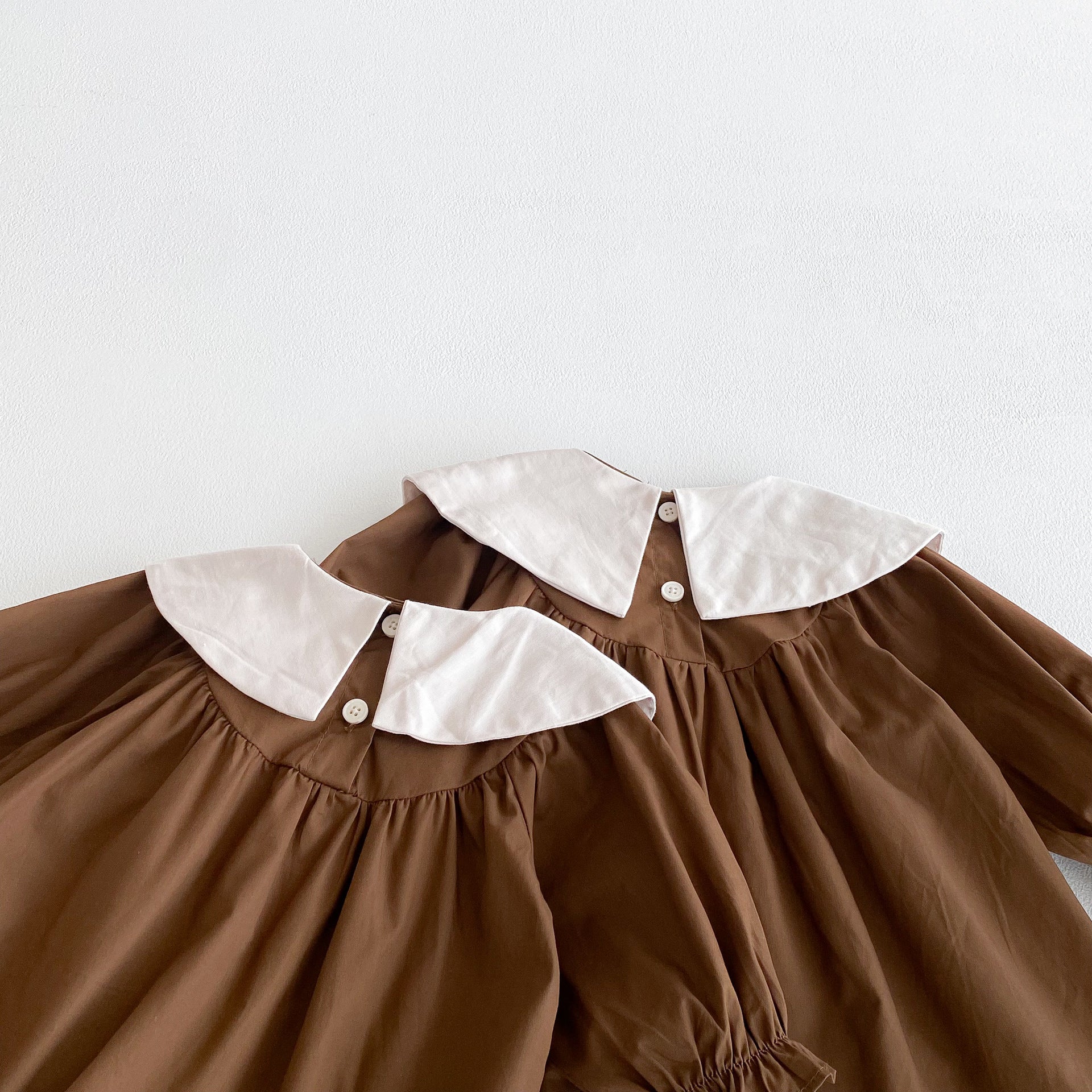 Autumn Baby Kids Girls Color Patchwork Long-sleeved Onesies and Dress – Princess Sister Matching Set, MyKids-USA®, Baby & Toddler Dresses, MyKids-USA -  -  -  -  -  -  - 