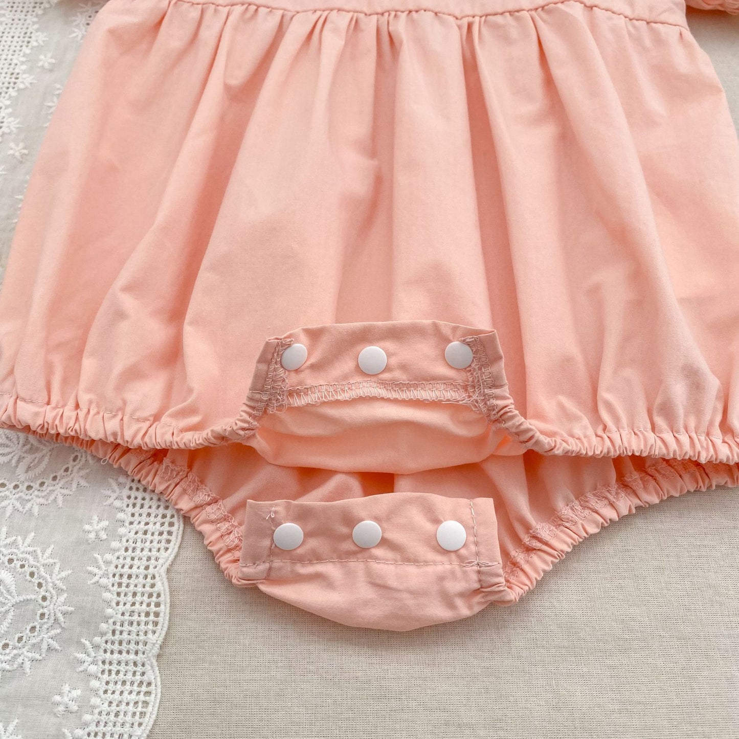 Summer Girls Flowers Pattern Embroidered Lace Trim Onesies and Dress – Princess Sister Matching Set, MyKids-USA®, Baby & Children's One-Pieces, MyKids-USA -  -  -  -  -  -  - .