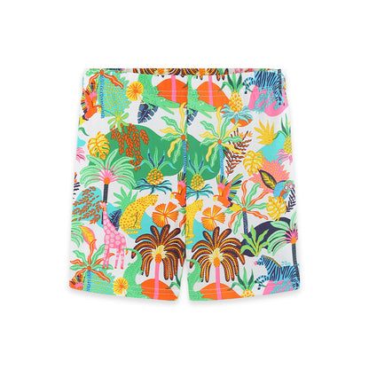 Arrival Summer Baby Kids Girls Jungle Cartoon Pattern Shorts
