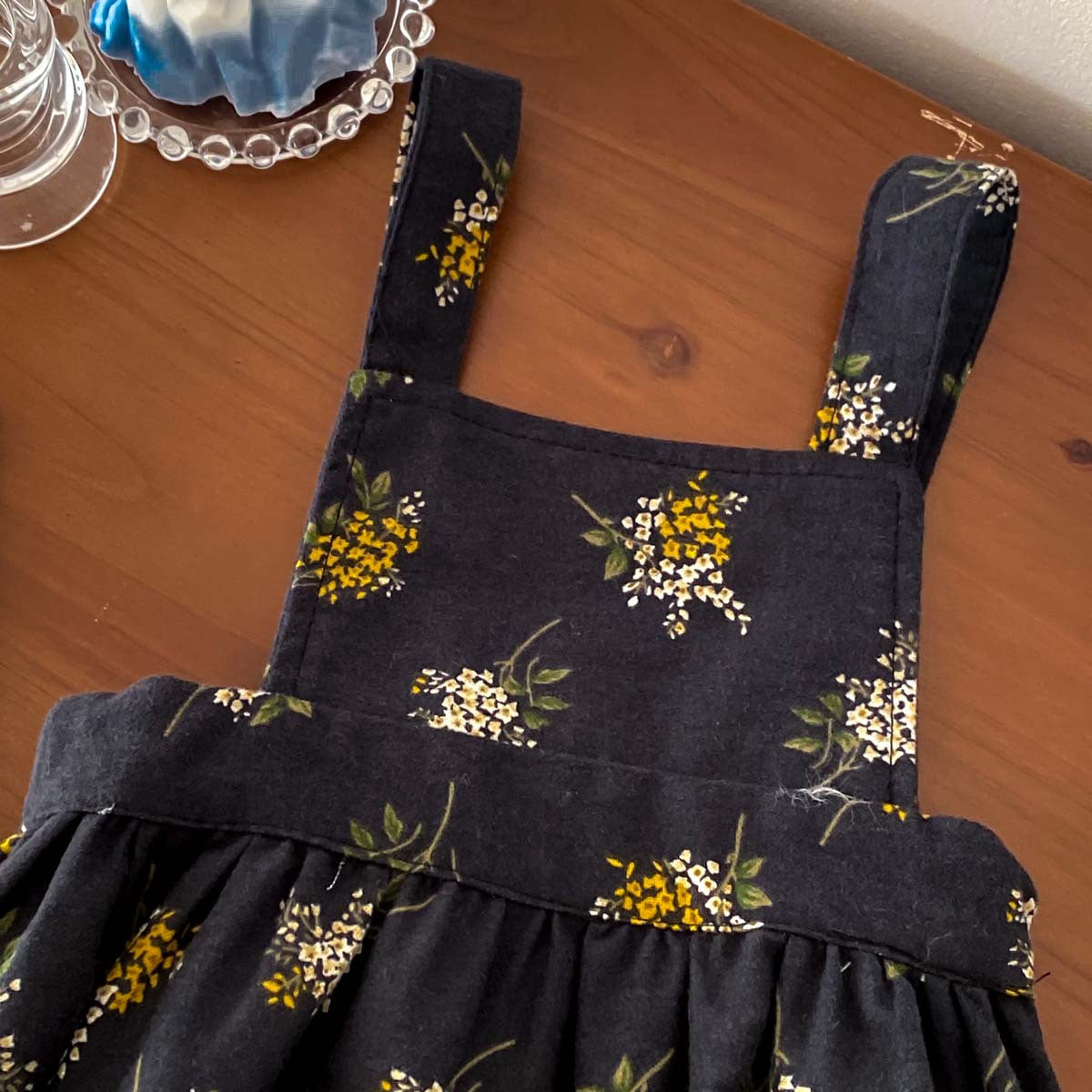 Baby Girls Floral Overalls Onesie And Solid Color Long Sleeves Top Set, MyKids-USA®, Baby One-Pieces, MyKids-USA -  -  -  -  -  -  - 