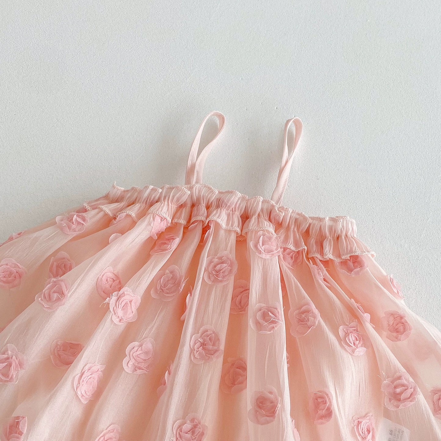 Summer Arrival Baby Girls Flowers Pattern Sleeveless Strap Onesies, MyKids-USA®, Baby One-Pieces, MyKids-USA -  -  -  -  -  -  - 