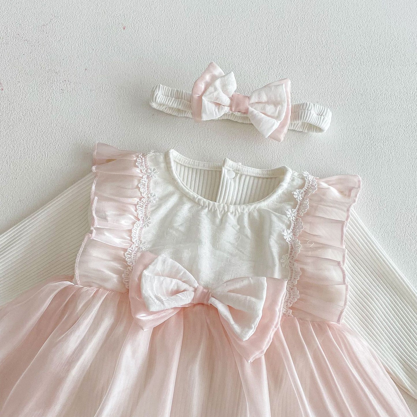 Summer and Spring Arrival Baby Kids Girls Color Patchwork Long Sleeves/Short Sleeves Cute Onesies Dress