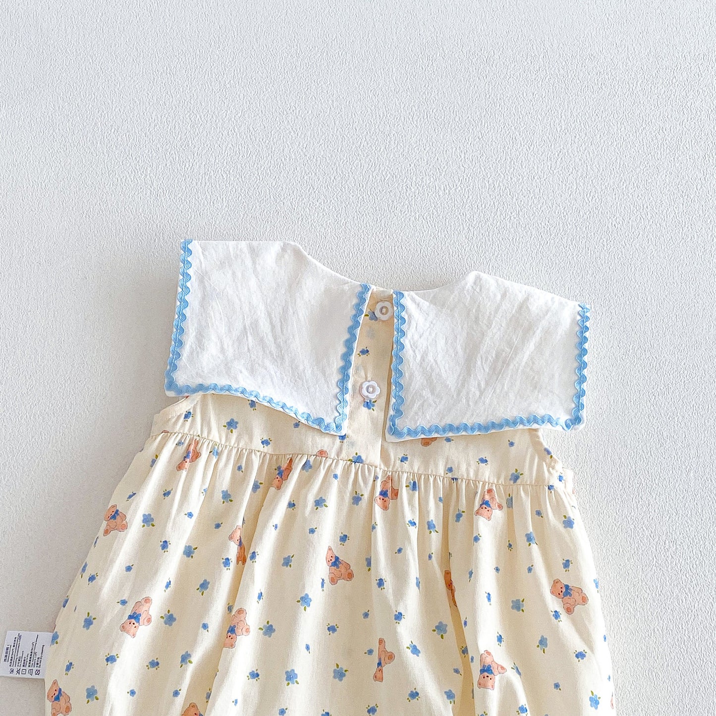 Design Summer Baby Kids Girls Sleeveless Teddy and Floral Pattern Bodysuit, MyKids-USA®, Baby & Children's One-Pieces, MyKids-USA -  -  -  -  -  -  - .