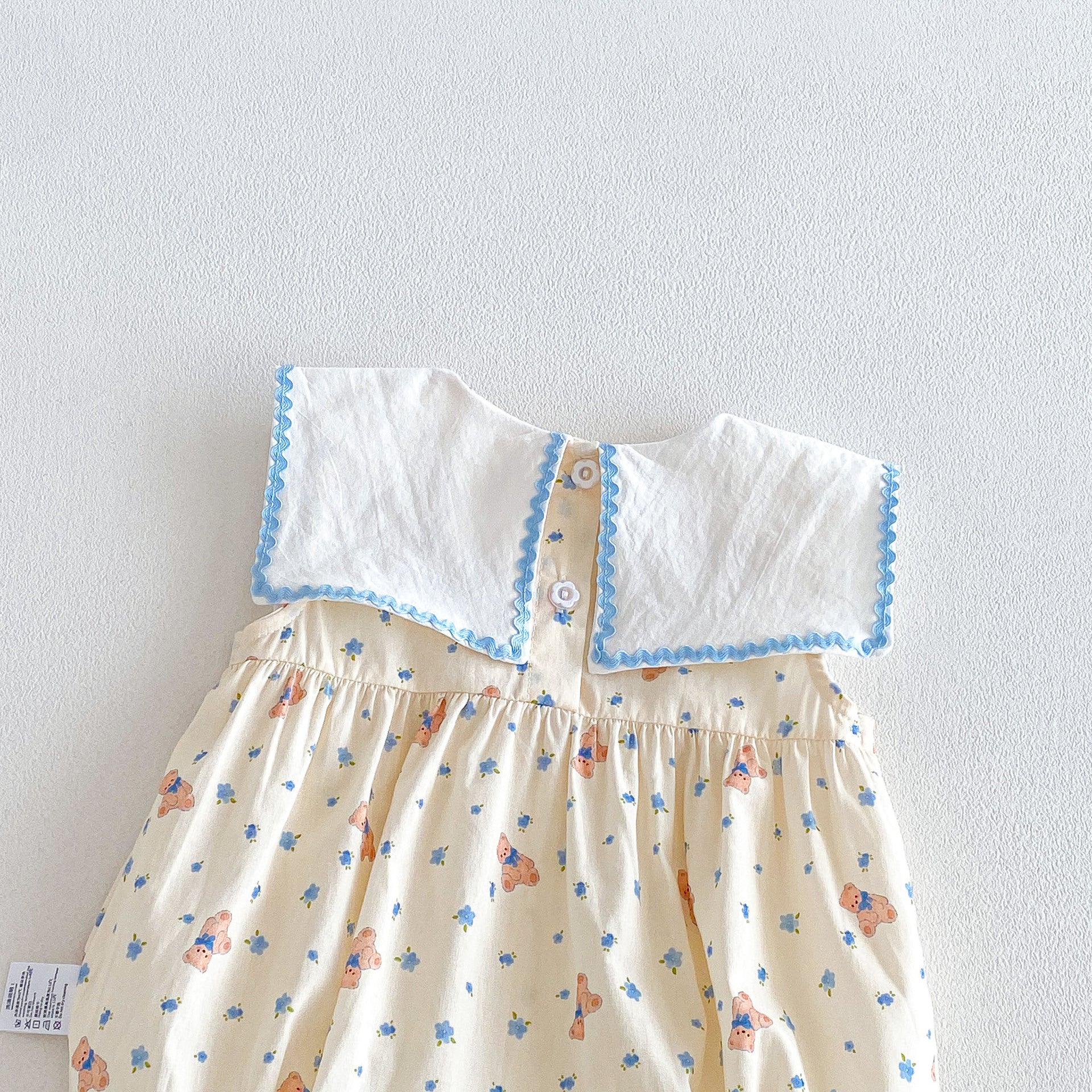 Design Summer Baby Kids Girls Sleeveless Teddy and Floral Pattern Bodysuit, MyKids-USA®, Baby & Children's One-Pieces, MyKids-USA -  -  -  -  -  -  - .