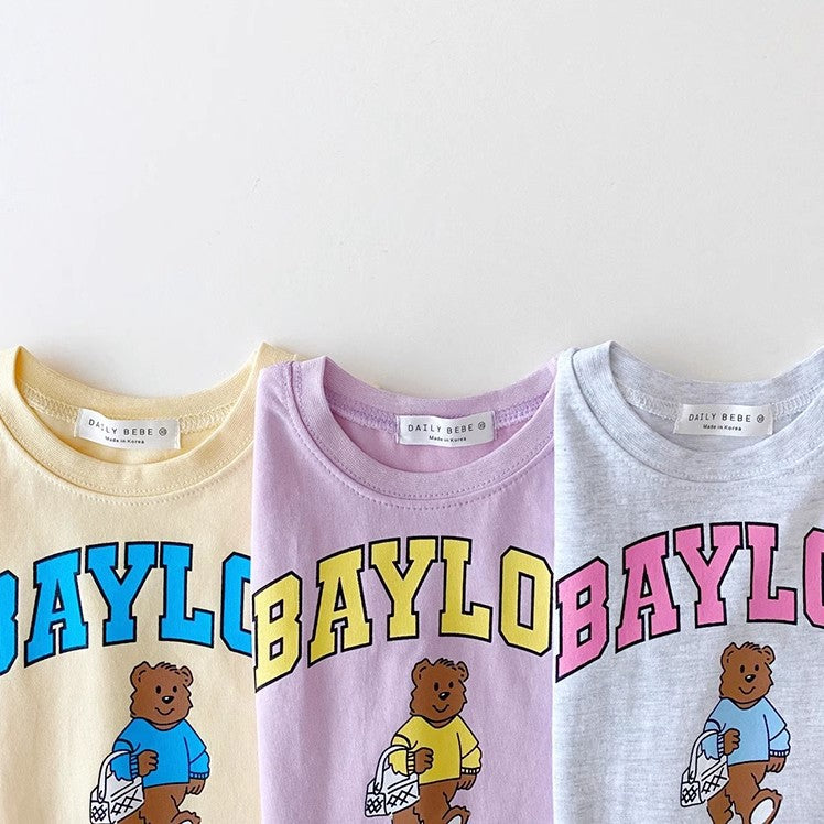 Summer Baby Kids Unisex Casual Letters and Teddy Bear Pattern Sleeveless Top Vest and Shorts Clothing Set, MyKids-USA®, Baby & Toddler Outfits, MyKids-USA -  -  -  -  -  -  - 