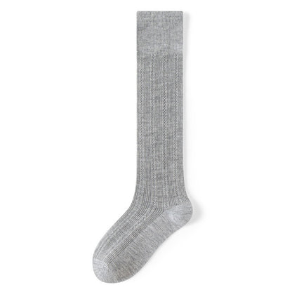 Summer Baby Kids Girls Breathable Thin Solid Color Stockings
