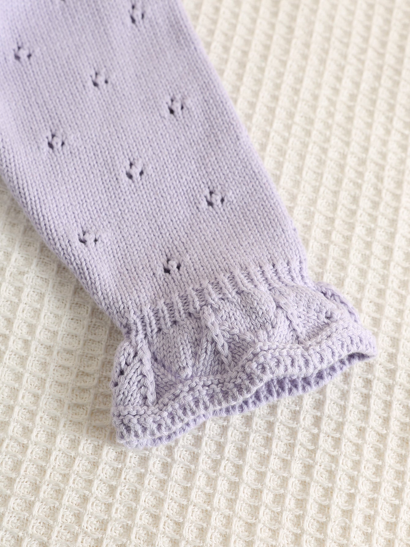 Autumn and Spring Arrival Baby Girls Long Sleeves Hollow Out Pattern Knitted Onesies, MyKids-USA®, Baby One-Pieces, MyKids-USA -  -  -  -  -  -  - 