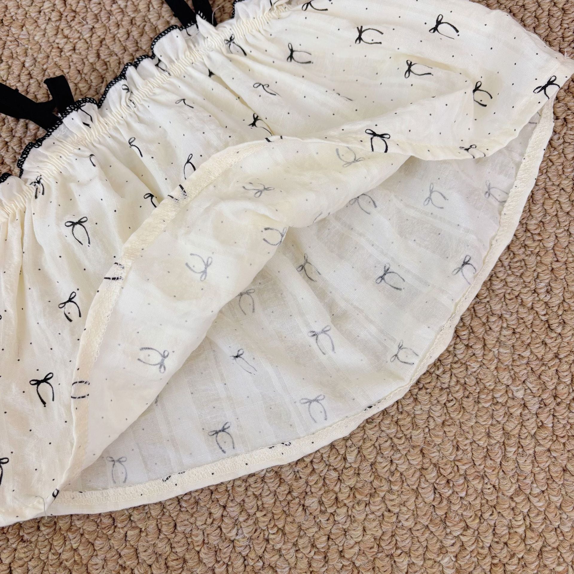 Summer Hot Selling Baby Girls Sleeveless Butterfly-bows Pattern Top Vest and Black Shorts Clothing Set, MyKids-USA®, Baby & Toddler Outfits, MyKids-USA -  -  -  -  -  -  - 