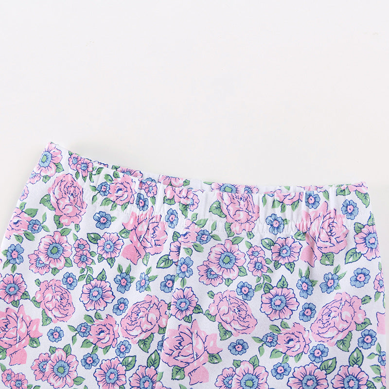 Summer Arrival Flowers Pattern Short Sleeves Tulle Patchwork Dress for Stylish Girls, MyKids-USA®, Baby & Toddler Dresses, MyKids-USA -  -  -  -  -  -  - .