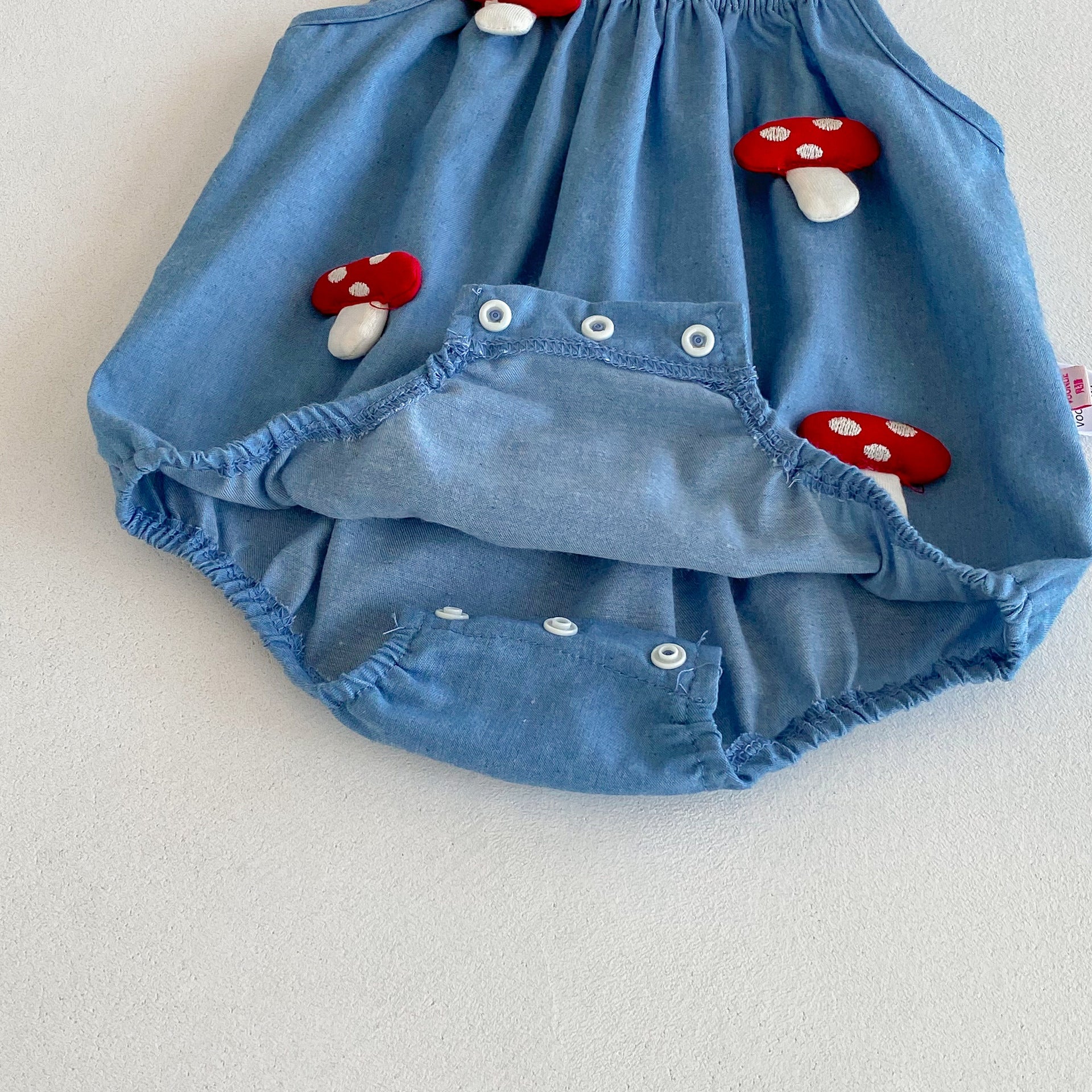 Summer Arrival Baby Girls Sleeveless Mushrooms Pattern Bodysuit, MyKids-USA®, Baby & Children's One-Pieces, MyKids-USA -  -  -  -  -  -  - .