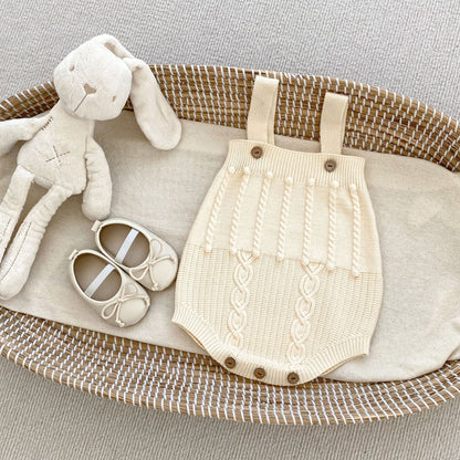 Handmade Knitted Cardigan With Onesies Sets, MyKids-USA®, Baby One-Pieces, MyKids-USA -  -  -  -  -  -  - 