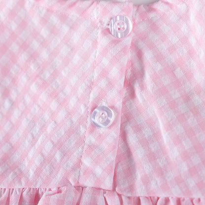 Autumn and Spring Arrival Cartoon Pattern Long Sleeves Plaid Dress for Stylish Girls, MyKids-USA®, Baby & Toddler Dresses, MyKids-USA -  -  -  -  -  -  - 