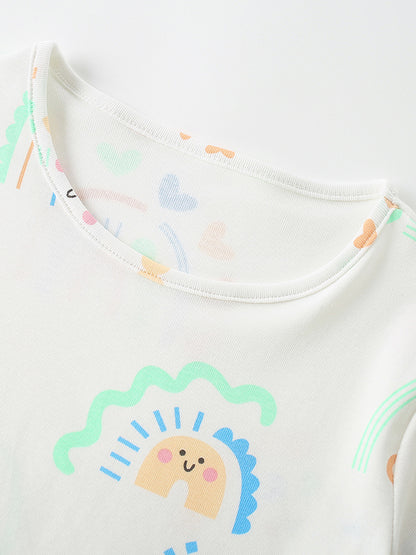 Summer Girls’ Cartoon Pattern T-shirt in European and American Style, MyKids-USA®, T-Shirts, MyKids-USA -  -  -  -  -  -  - .